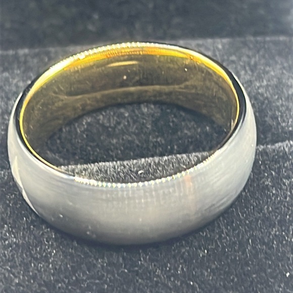 Tungsten Carbide Legend of Zelda pattern size 11 ring - Picture 2 of 7